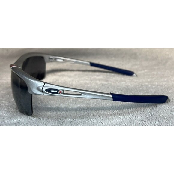 Oakley RPM Men's Sunglasses Silver Team USA Frames Black Iridium Lens 009205-17 - Picture 3 of 10